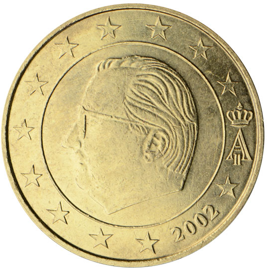 1999 Belgium 50cent 2002