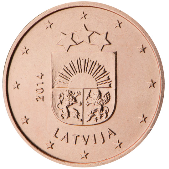 Latvia 1cent