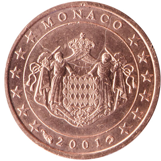 2001 Monaco 1cent 2001