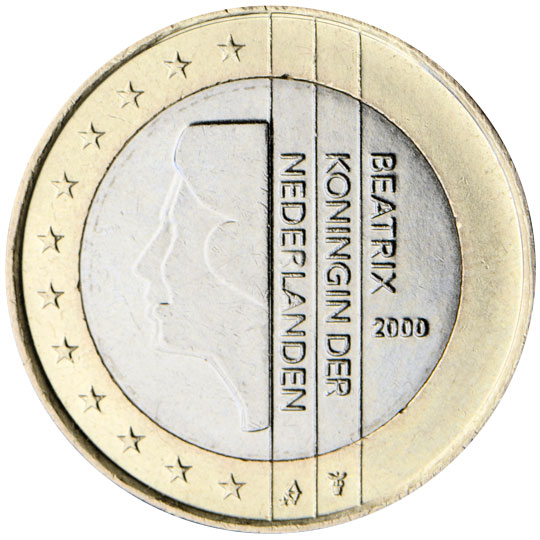 Netherlands 1euro 2000