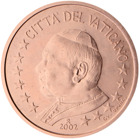 2002 Vatican 5cent 2002