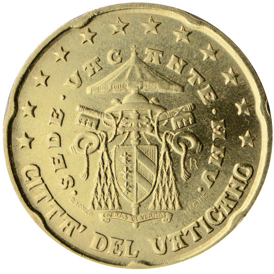 2005 Vatican 20cent SedeVacante