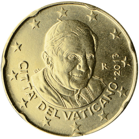 2006 Vatican 20cent 2013