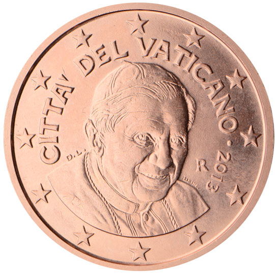 2006 Vatican 5cent 2013