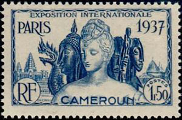 1937 Cameroun PO158 Cultural treasures of the colonies